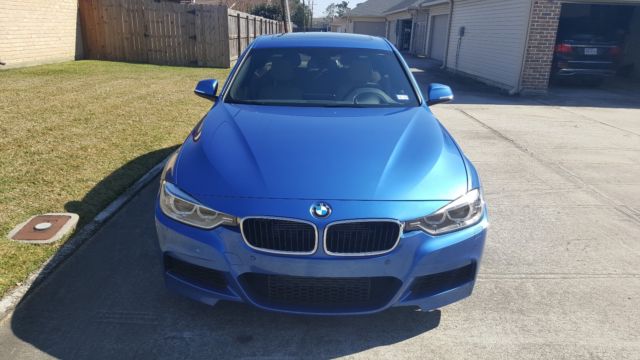 2013 BMW 3-Series (Blue/Brown)