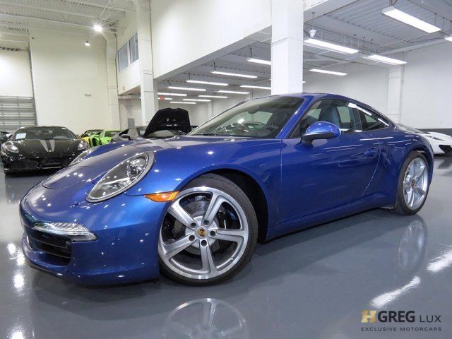 2014 Porsche 911 (Blue/Black)