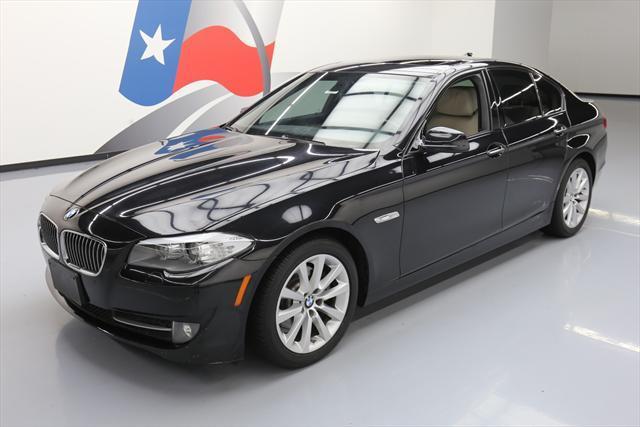 2012 BMW 5-Series (Black/Tan)