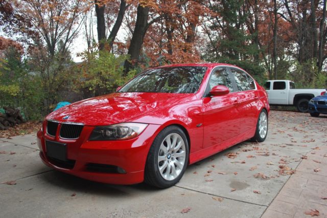2008 BMW 3-Series (Red/Black)
