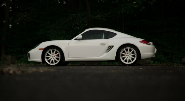 2010 Porsche Cayman (White/Black)