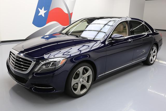 2015 Mercedes-Benz S-Class (Blue/Tan)