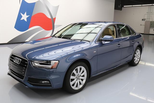 2015 Audi A4 (Blue/Tan)