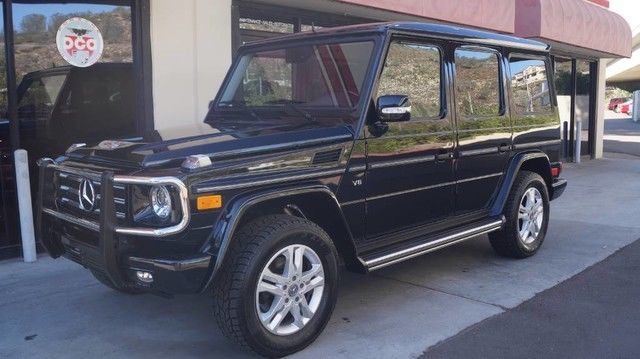 2012 Mercedes-Benz G-Class (Black/Black)