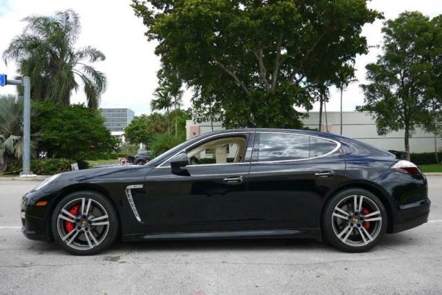 2012 Porsche Panamera (Black/BEIGE LEATHER)