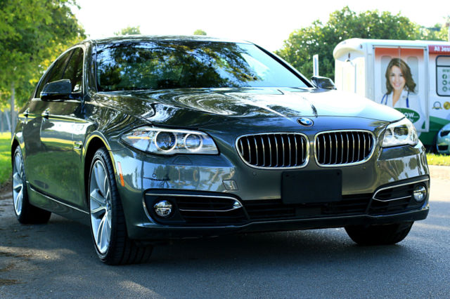 2014 BMW 5-Series (Gray/Black)