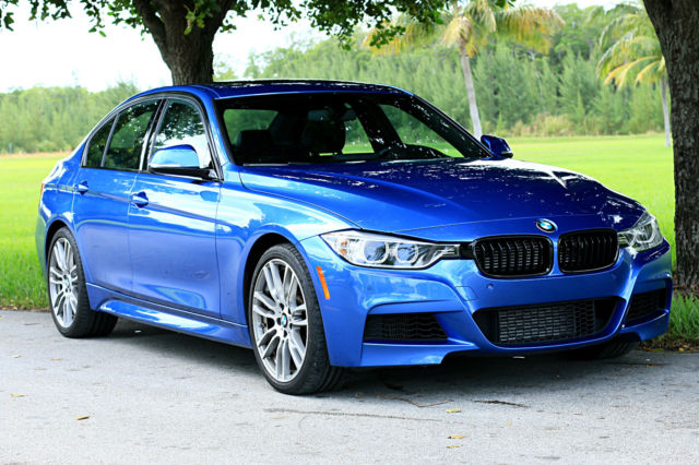 2015 BMW 3-Series (Blue/Black)