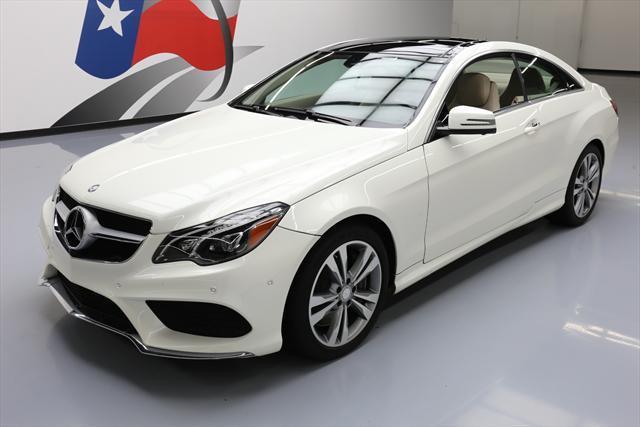 2014 Mercedes-Benz E-Class (White/Tan)