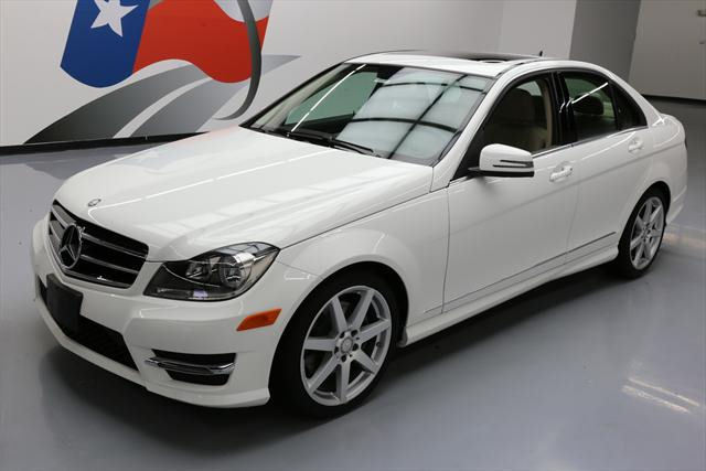 2014 Mercedes-Benz C-Class (White/Tan)