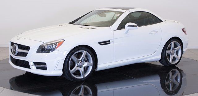 2015 Mercedes-Benz SLK-Class (White/Black)