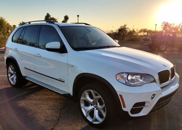 2012 BMW X5 (White/Beige)