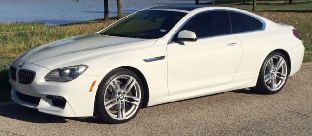 2012 BMW 6-Series (Alpine White/Black Dakota Leather)