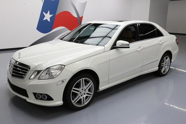 2010 Mercedes-Benz E-Class (White/Tan)