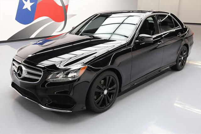 2014 Mercedes-Benz E-Class (Black/Black)