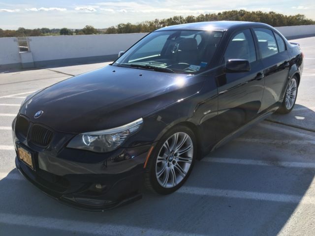 2008 BMW 5-Series (Blue/Brown)