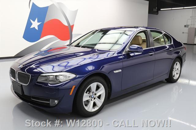 2013 BMW 5-Series (Blue/Tan)