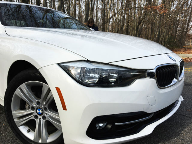 2016 BMW 3-Series (White/Black)