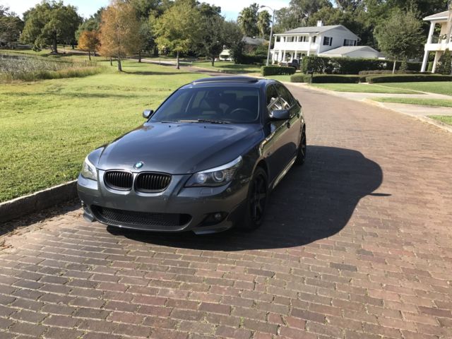 2009 BMW 5-Series (Gray/Black)