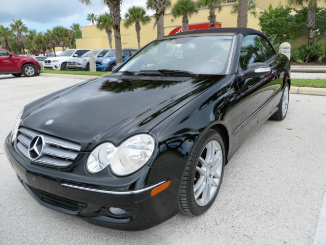 2009 Mercedes-Benz CLK-Class (Black/Charcoal)