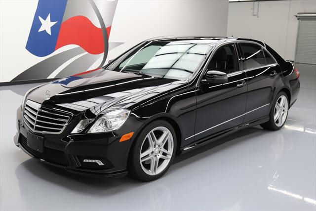 2011 Mercedes-Benz E-Class (Black/Black)