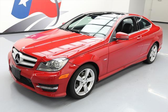 2012 Mercedes-Benz C-Class (Red/Black)