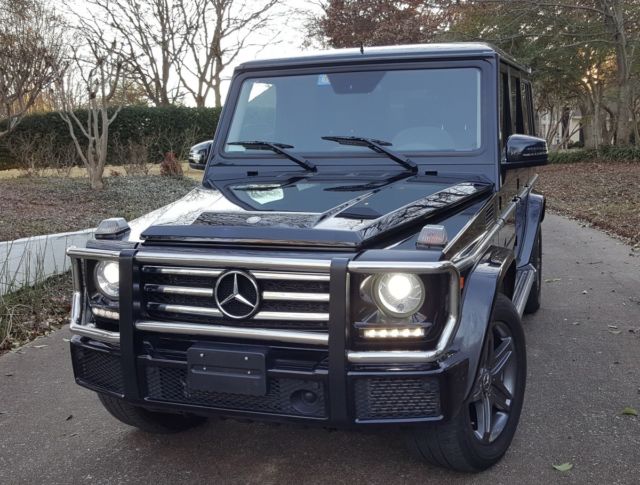 2016 Mercedes-Benz G-Class (Black/Black)