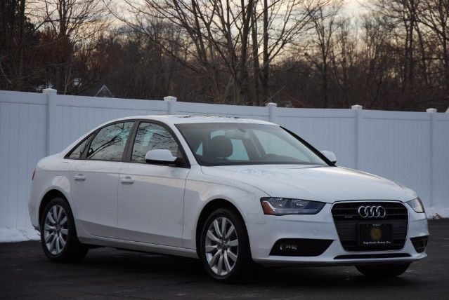 2014 Audi A4 (White/Black)