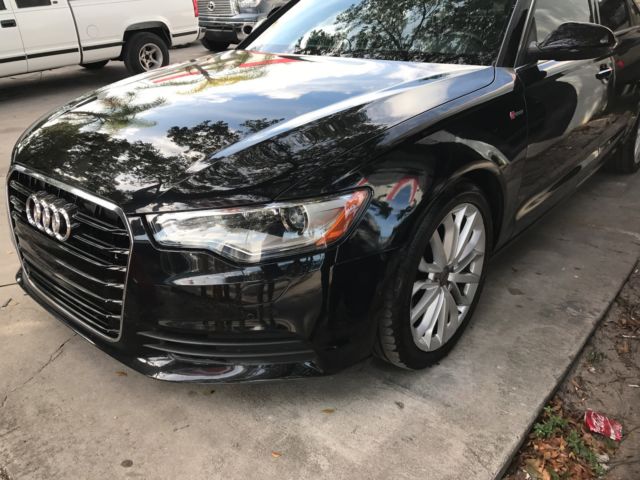 2013 Audi A6 (Black/Black)