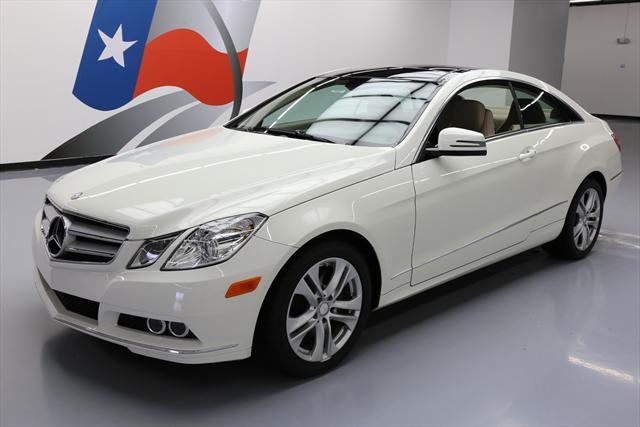 2010 Mercedes-Benz E-Class (White/Tan)