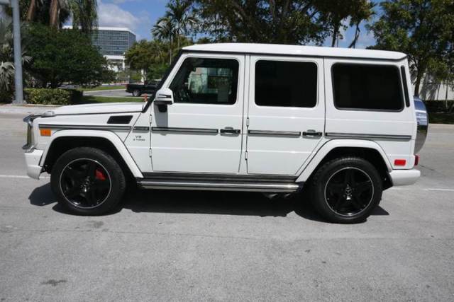 2013 Mercedes-Benz G-Class (White/Black)