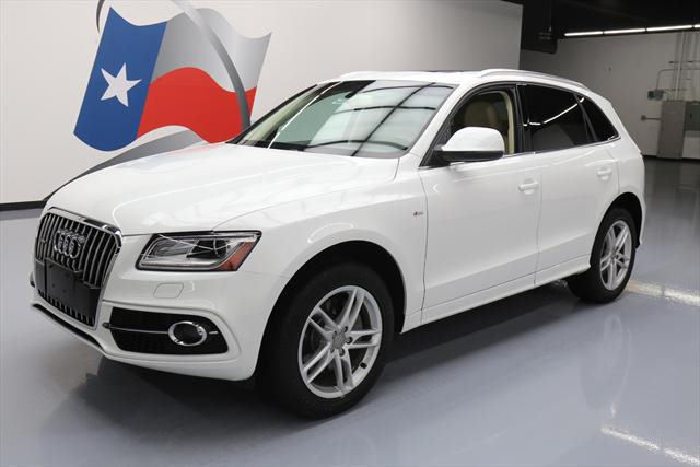 2013 Audi Q5 (White/Tan)