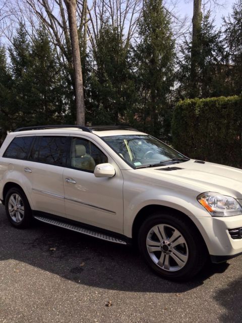 2009 Mercedes-Benz GL-Class (White/Tan)