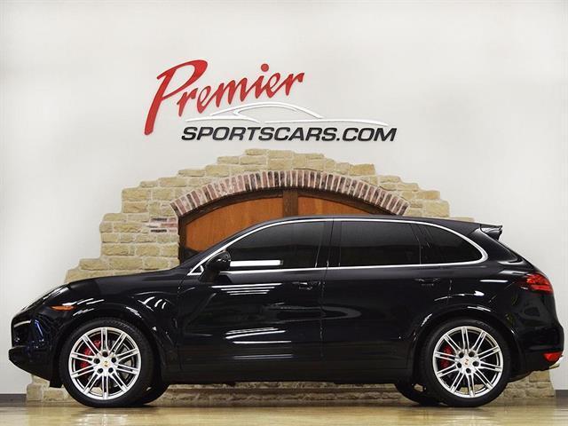 2014 Porsche Cayenne Turbo S (Black/Espresso/Cognac)