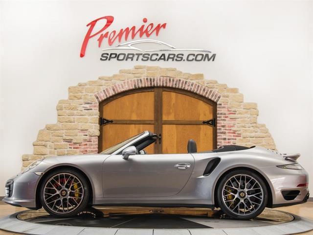 2015 Porsche 911 Turbo S Cabriolet (Gray/Black)