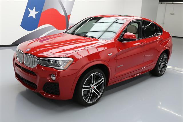 2015 BMW X4 (Red/Tan)