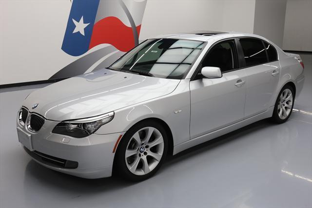 2009 BMW 5-Series (Silver/Black)