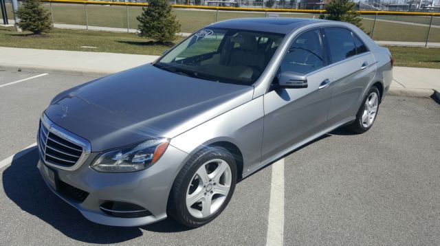 2014 Mercedes-Benz E-Class (Silver/Gray/Tan)