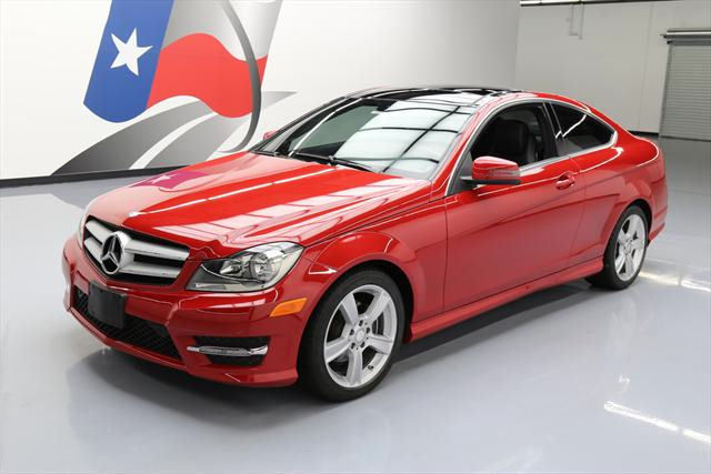 2013 Mercedes-Benz C-Class (Red/Black)