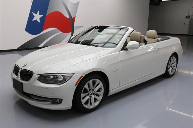 2012 BMW 3-Series (White/Tan)