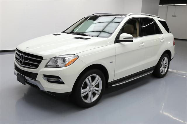 2012 Mercedes-Benz M-Class (White/Tan)