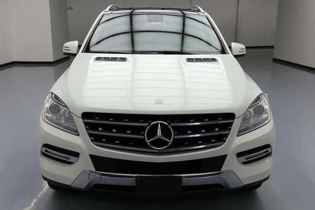 2012 Mercedes-Benz M-Class (White/Tan)