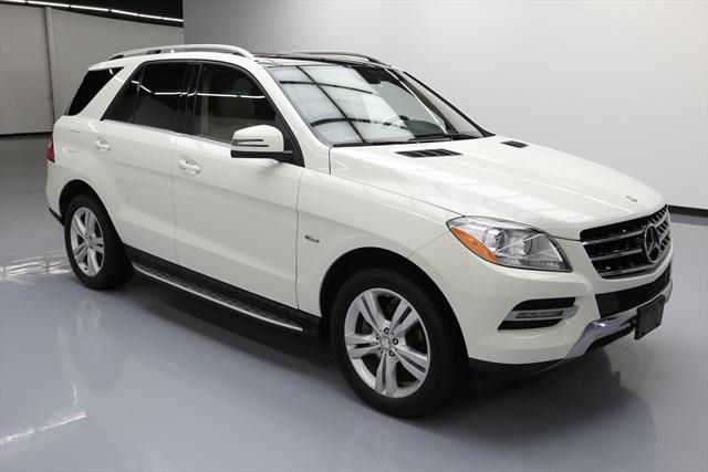 2012 Mercedes-Benz M-Class (White/Tan)