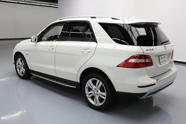 2012 Mercedes-Benz M-Class (White/Tan)