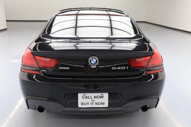 2015 BMW 6-Series (Black/Brown)