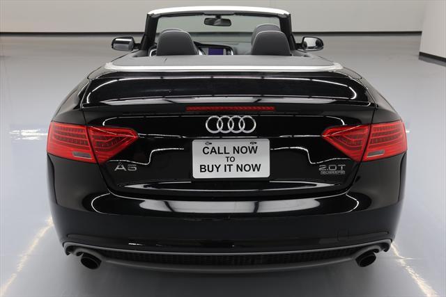2016 Audi A5 (Black/Black)