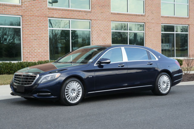 2016 Mercedes-Benz S-Class (Blue/Brown)