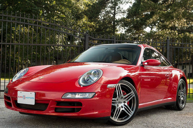 2007 Porsche 911 (Red/Sand Beige)