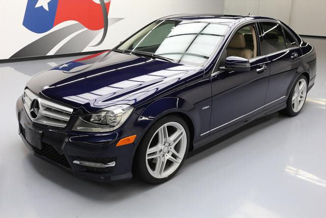 2012 Mercedes-Benz C-Class (Blue/Tan)