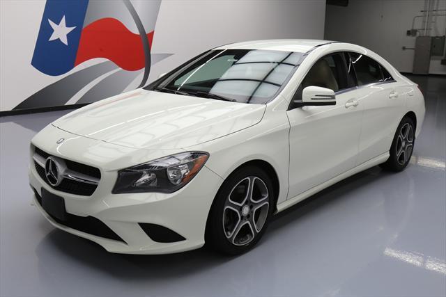 2014 Mercedes-Benz CLA-Class (White/Tan)