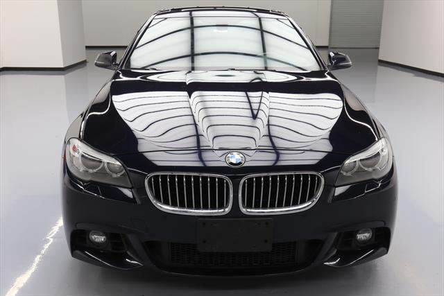 2014 BMW 5-Series (Blue/Black)